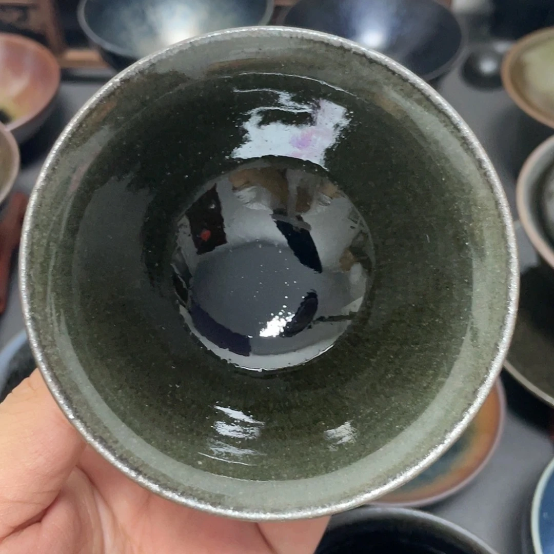 茶盏原矿原釉建窑建盏20