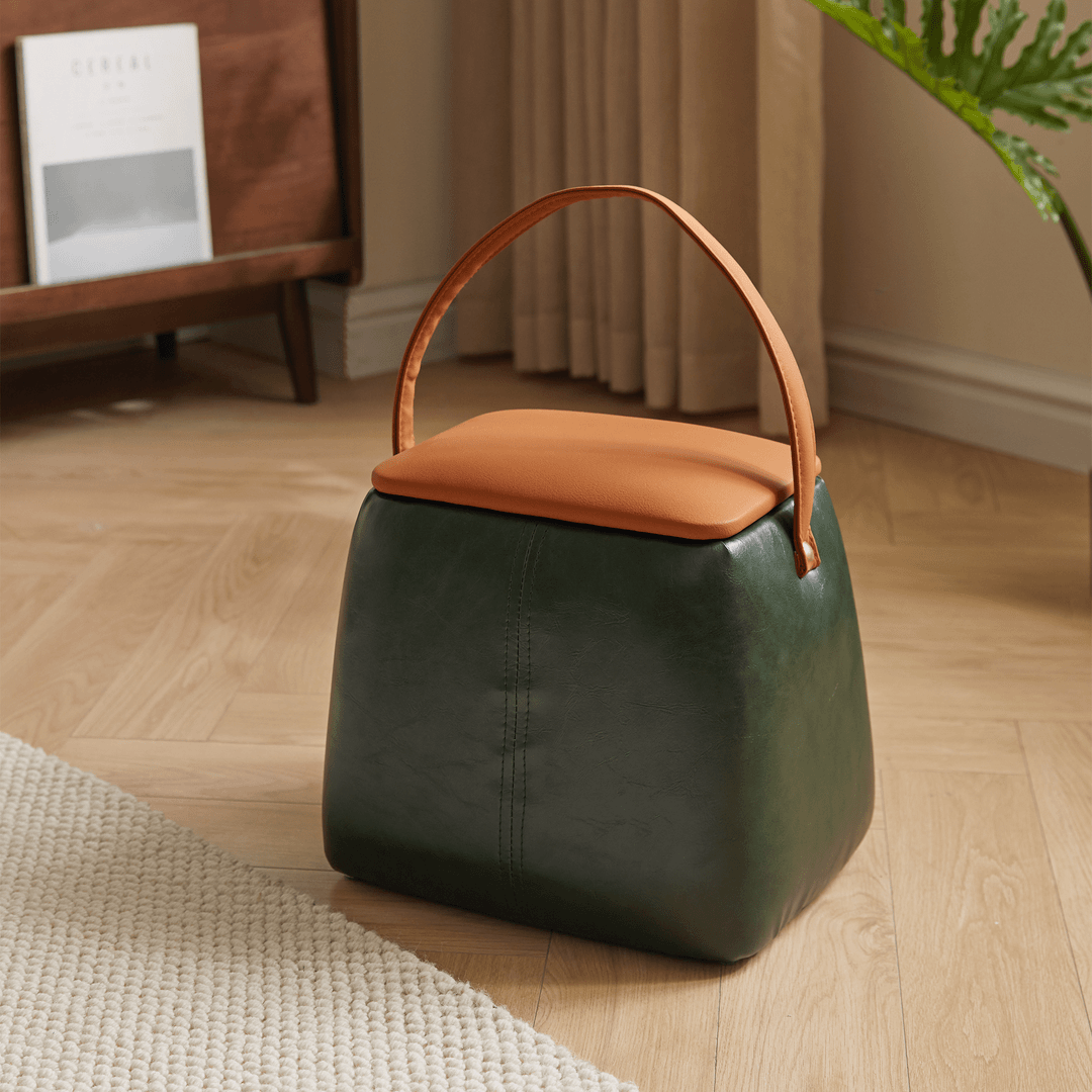 【方块百宝凳】手提凳子客厅凳子矮凳沙发脚踏凳储物收纳凳换鞋板凳