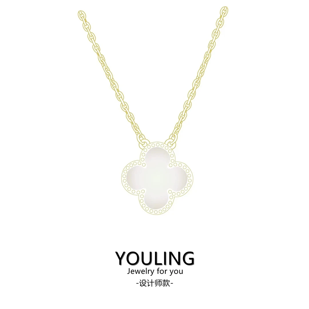 YOULING/柚琳 yoyo专属-项链 (白)