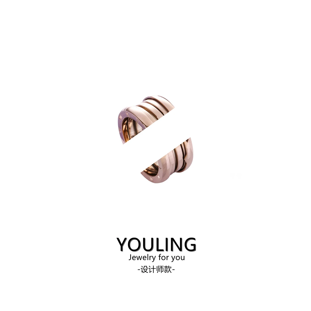 【万象城直发】YOULING/柚琳 弹簧戒指