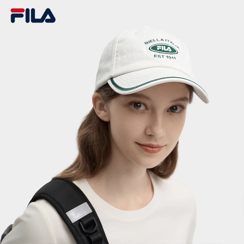 Fila/斐乐【百搭时尚女子棒球帽】24新款女子潮流简约百搭棒球帽