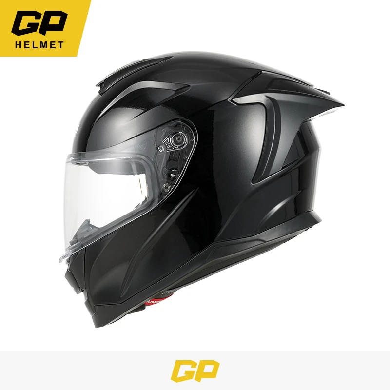 GP品牌机车头盔全盔摩托车头盔新国标3C赛道盔复古盔男士女士头盔