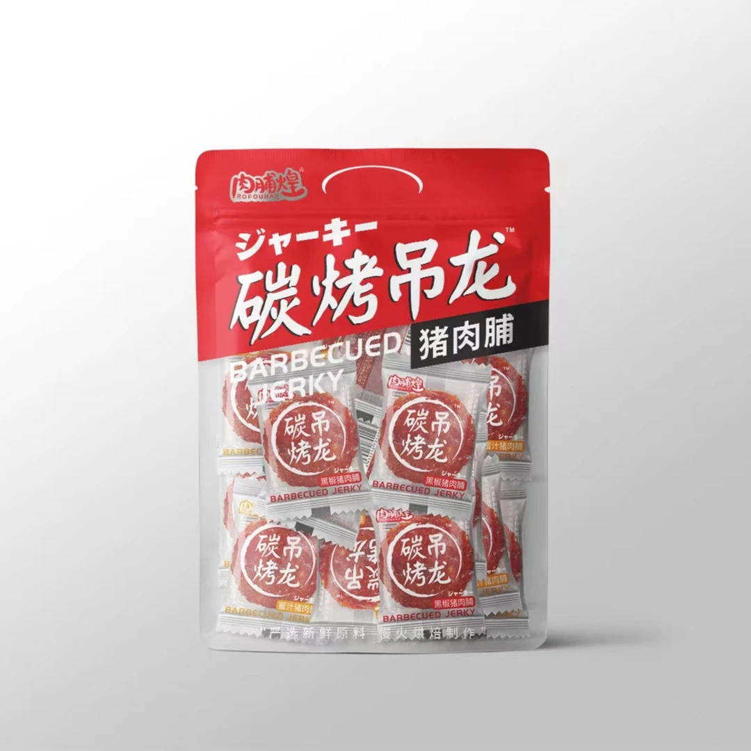 【达人专属】炭烤吊龙猪肉脯潮汕特色口味蜜汁营养散装称重碳烤