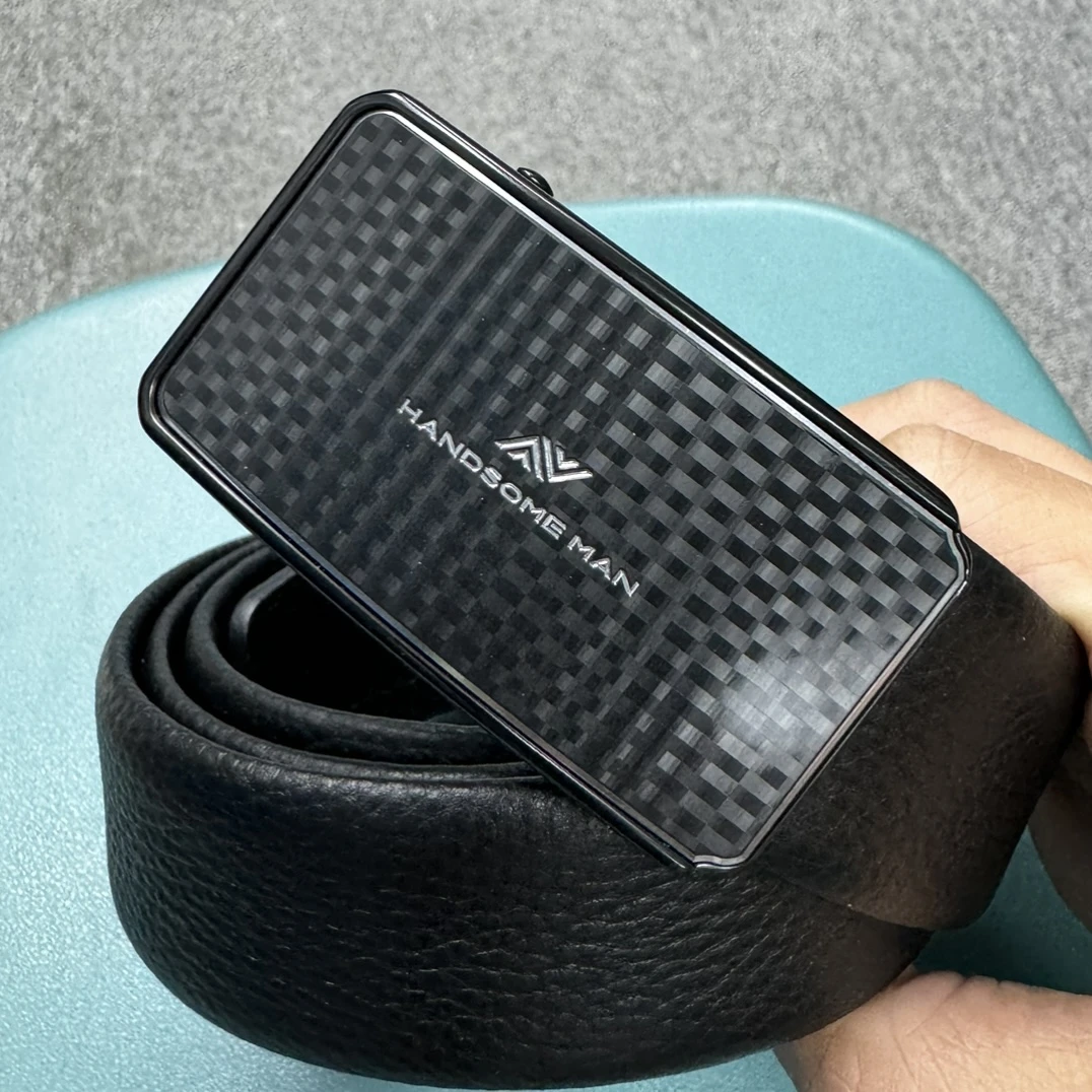 商务休闲皮带男士质感腰带HP2027轻奢高档