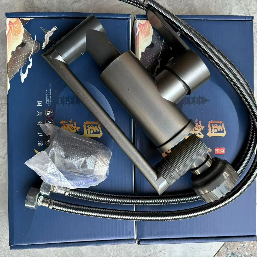 【郑总专属】招财猫万向旋转机械臂水龙头abs材质局部铜