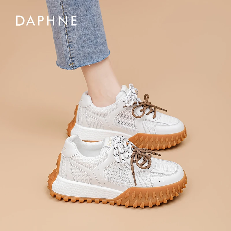 【薄荷曼波】百搭透气镂空网面运动鞋2025夏季时尚舒适跑鞋休闲鞋