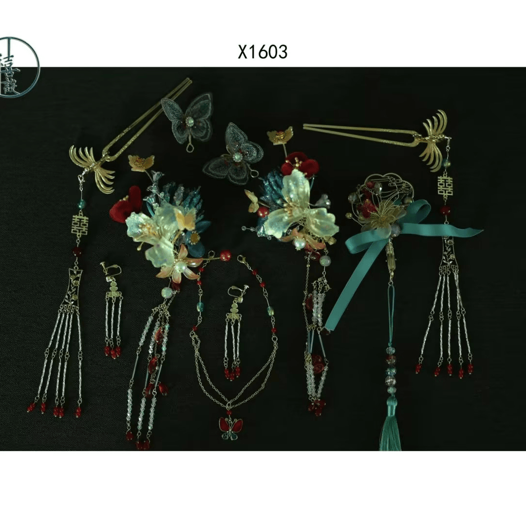 【ZH1603新中式】ROMEN新娘头饰化妆师跟妆饰品宫廷中国风