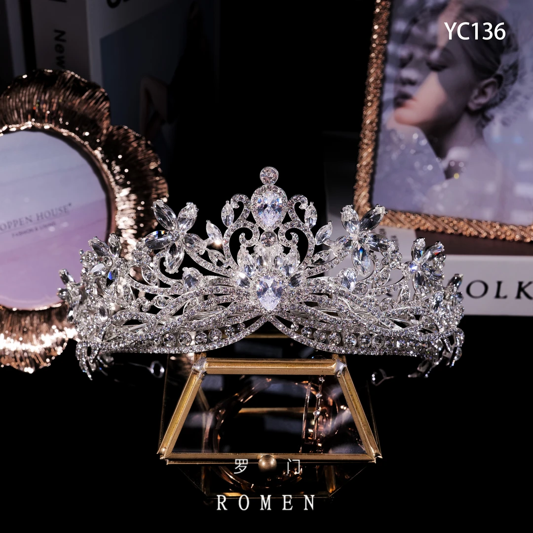 【YC136皇冠】罗门品牌新娘化妆师饰品