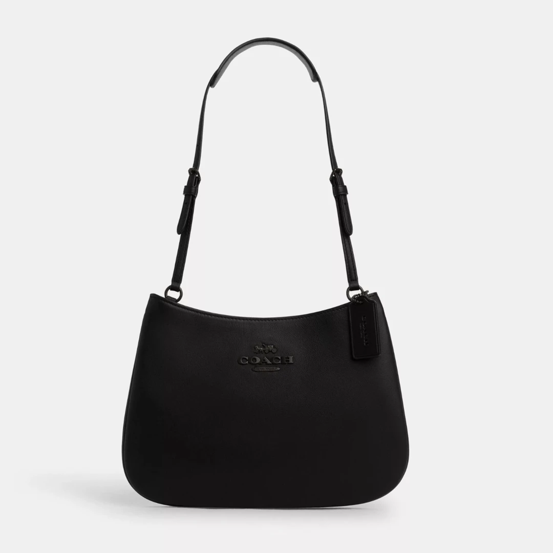 COACH/蔻驰黑色Penelope薄款单肩包CP101(27*18CM)