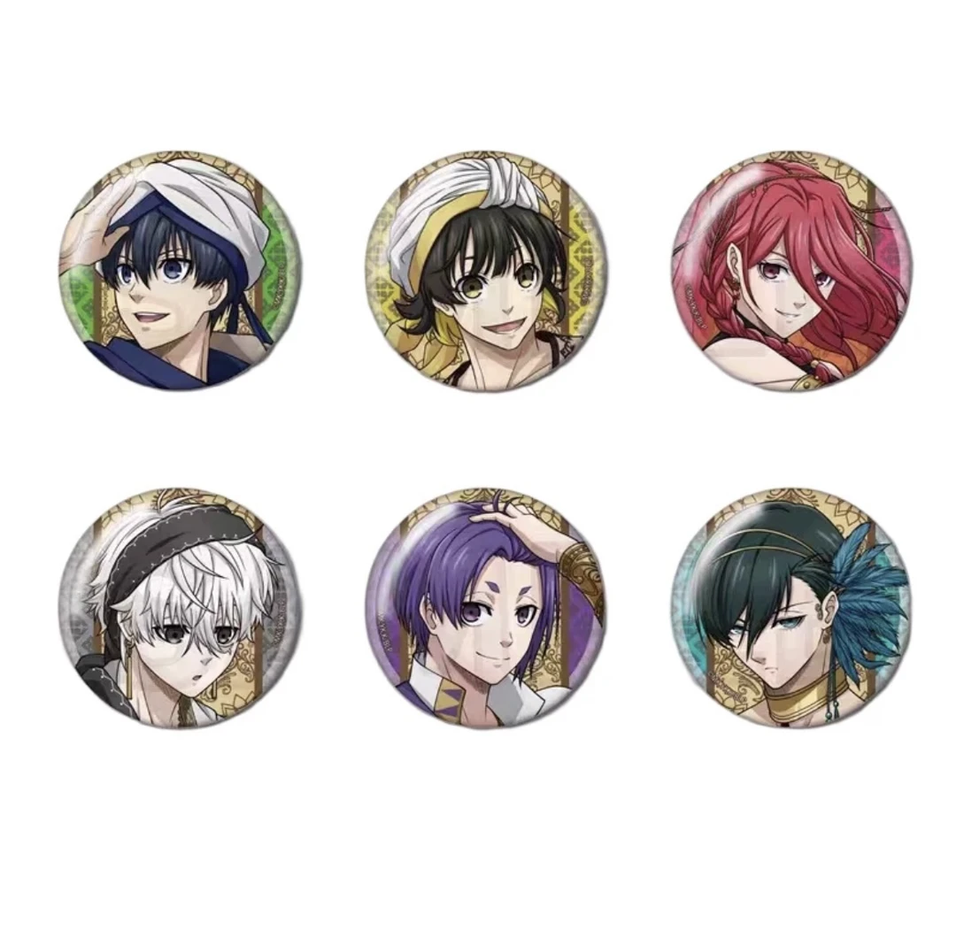 【蓝色监狱】蓝锁动漫周边阿拉伯异域风情吧唧 全6种 盲盒直播代拆）