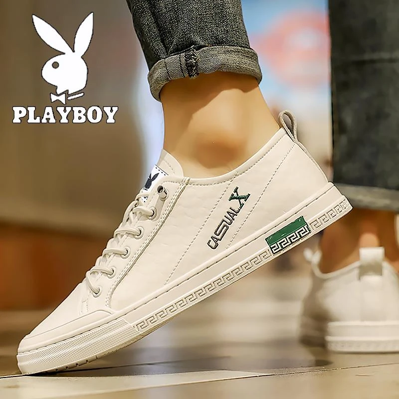 花花公子板鞋男款2025新款爆款冬季痞帅潮流小白鞋潮牌品质休闲鞋