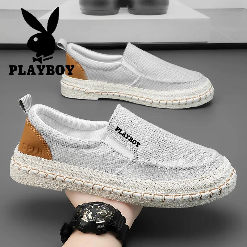 花花公子老北京布鞋男2025冬季软底休闲板鞋一脚男款老北京帆布鞋