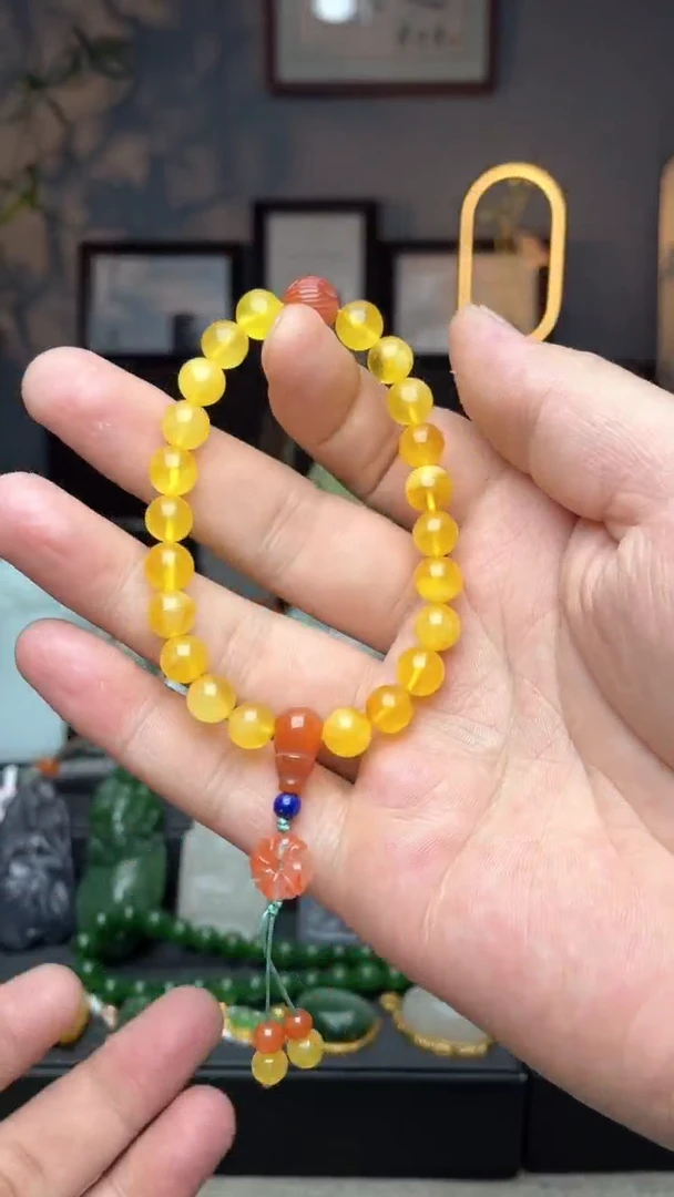 【闪购商品】蜜蜡手串未镶嵌蜜蜡手串