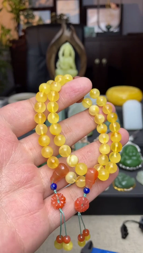 【闪购商品】琥珀手链未镶嵌手串m012多样性发其一