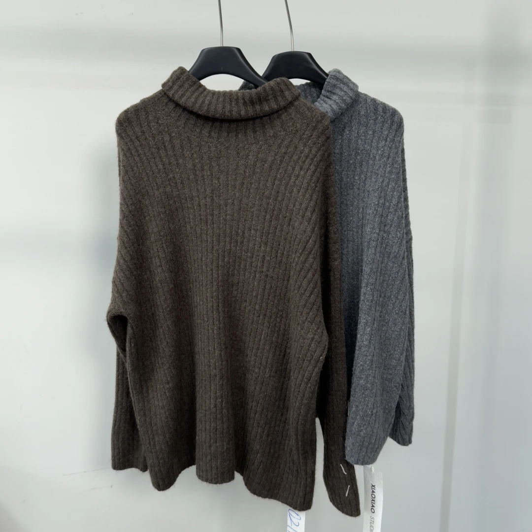 【ZHIXIAO】秋冬新款：极简高领毛衣0211