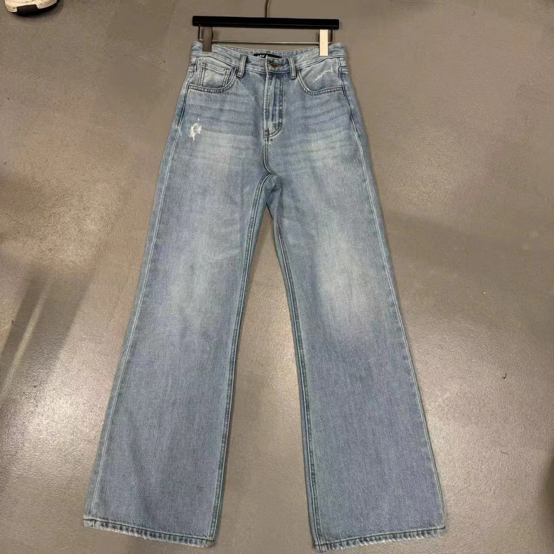 【ZHIXIAO】秋冬新款：极简百搭牛仔裤KZT400005