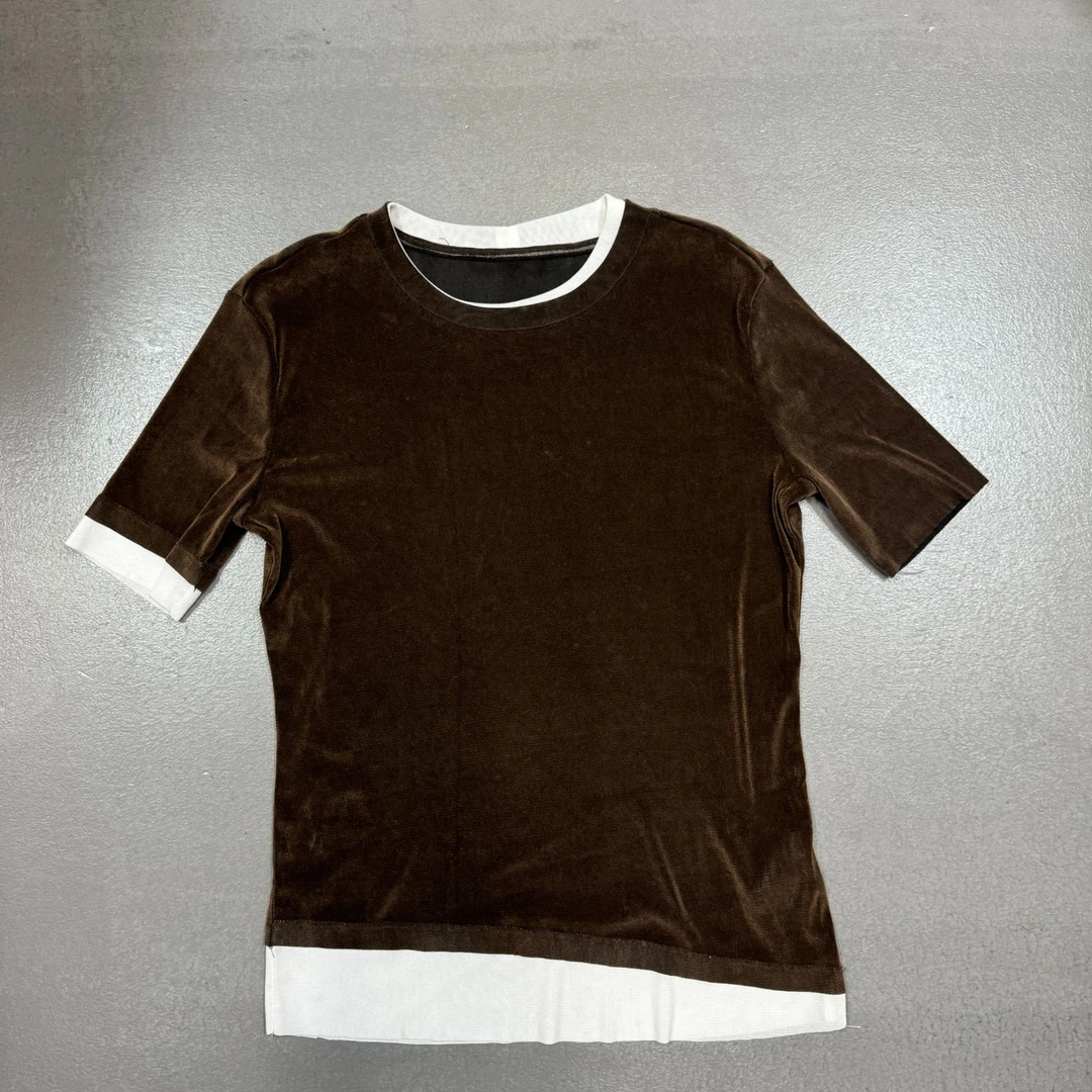 【ZHIXIAO】秋冬新款：假两件上衣220733