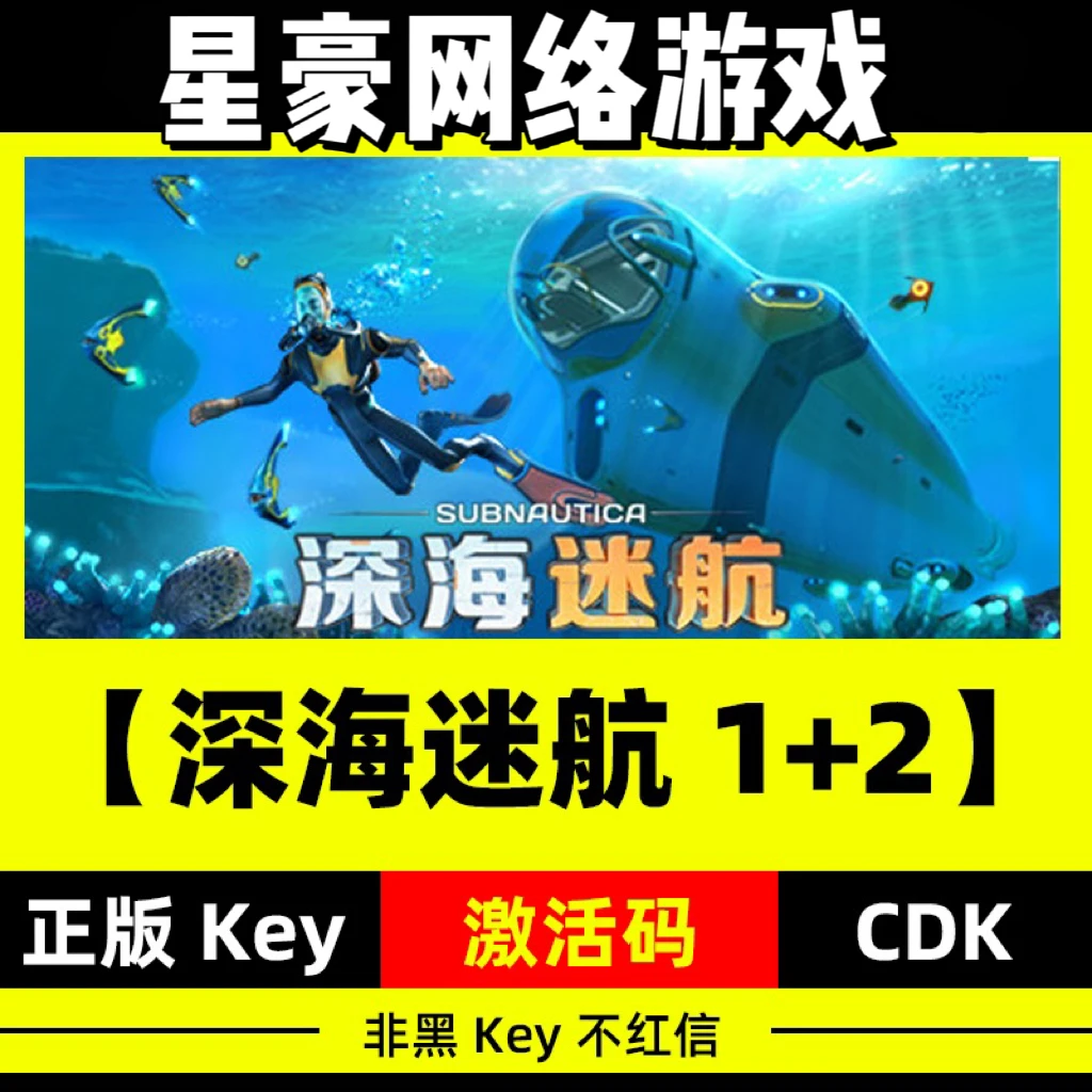 深海迷航1代2代渠道CDK激活入库 冰点之下 国区全球区联机