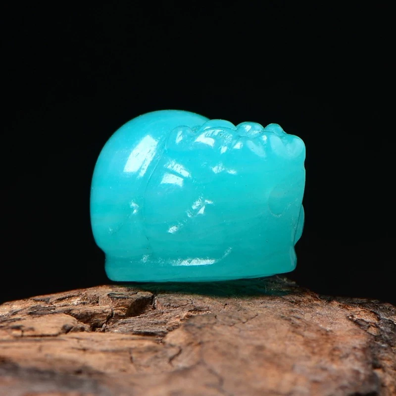 天然正品老料天河石貔貅diy饰品手工配件材料女手链项链通孔