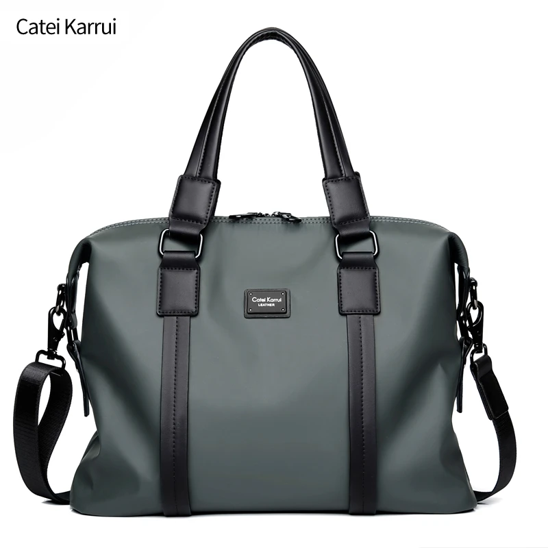 CateiKarrui单肩背包运动韩版男包爆款邮差背包户外潮流包商务