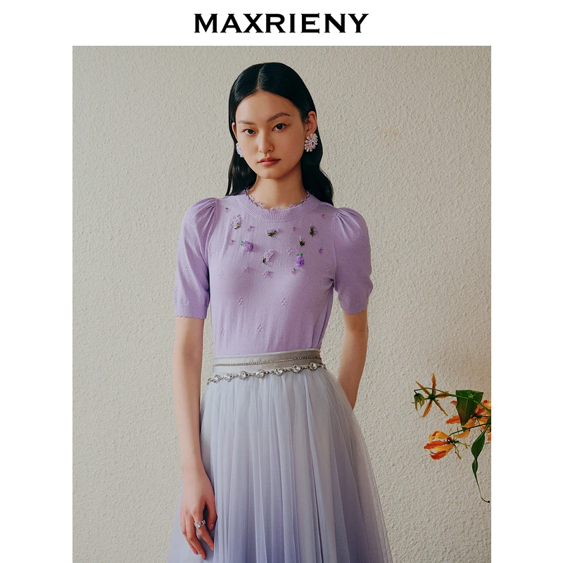 【千颂妮专属】MAXRIENY夏针织衫