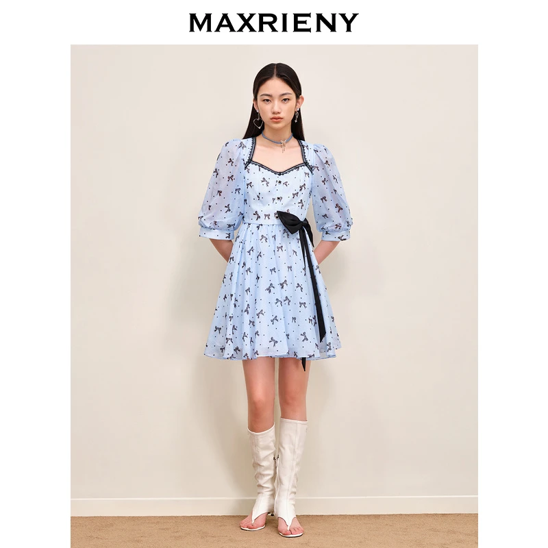 【老板娘夏天】MAXRIENY秋连衣裙