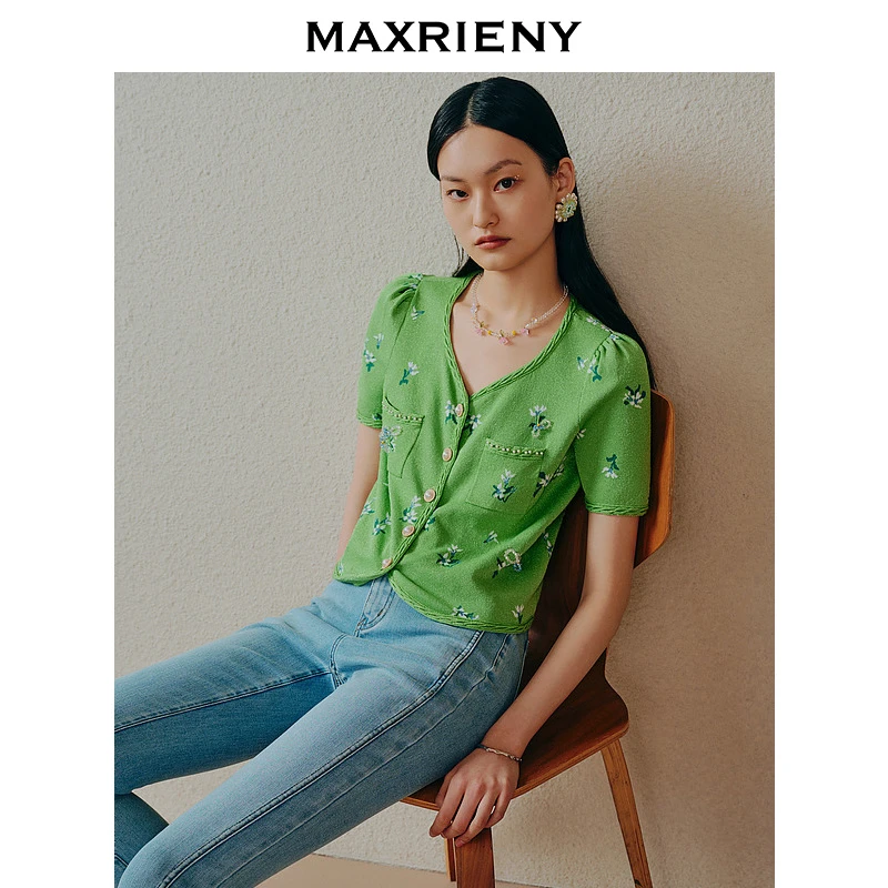 【老板娘夏天】MAXRIENY针织毛衫