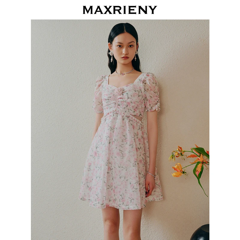 【老板娘天】MAXRIENY商场同款连衣裙