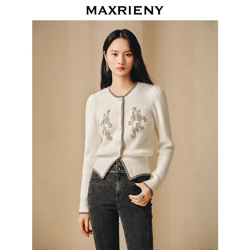 【高高甄选】MAXRIENY宫廷毛衫24年冬