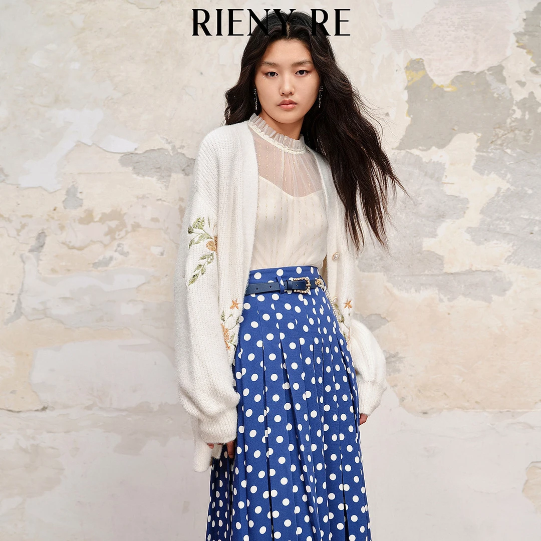 【高高甄选】MAXRIENY温柔肌理感针织衫外套马海毛开衫毛衣