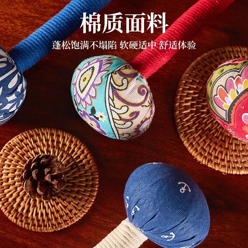 艾草锤养生按摩锤经络拍便携式手拿家用