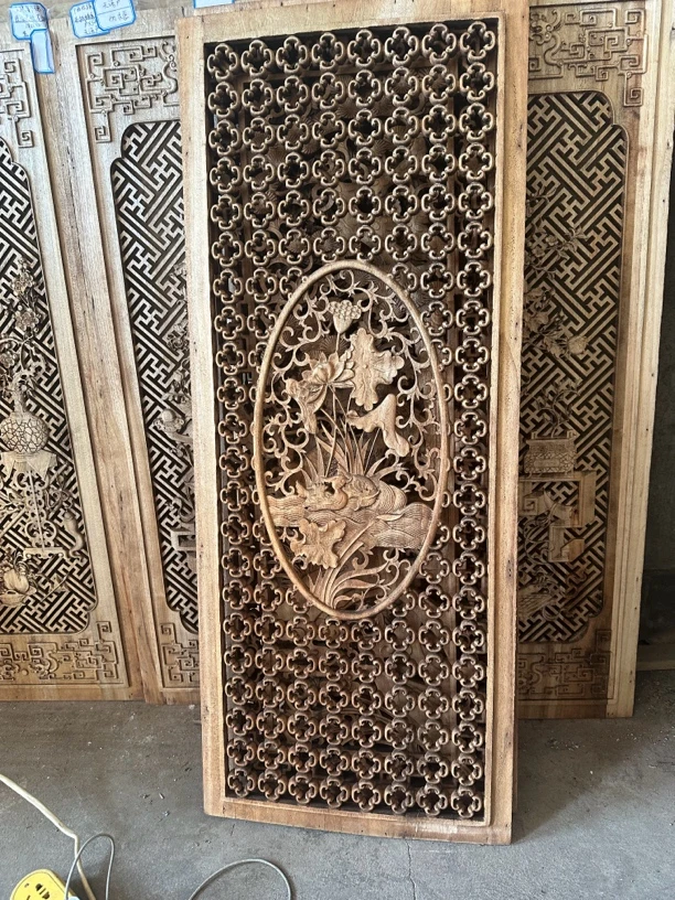 东阳木雕机雕挂屏