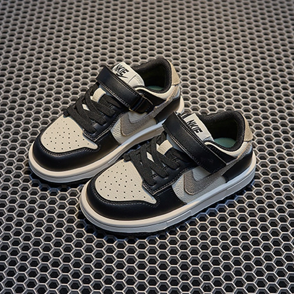 aj童鞋儿童男童板鞋软底透气2025新款秋季女童低帮防滑休闲运动鞋