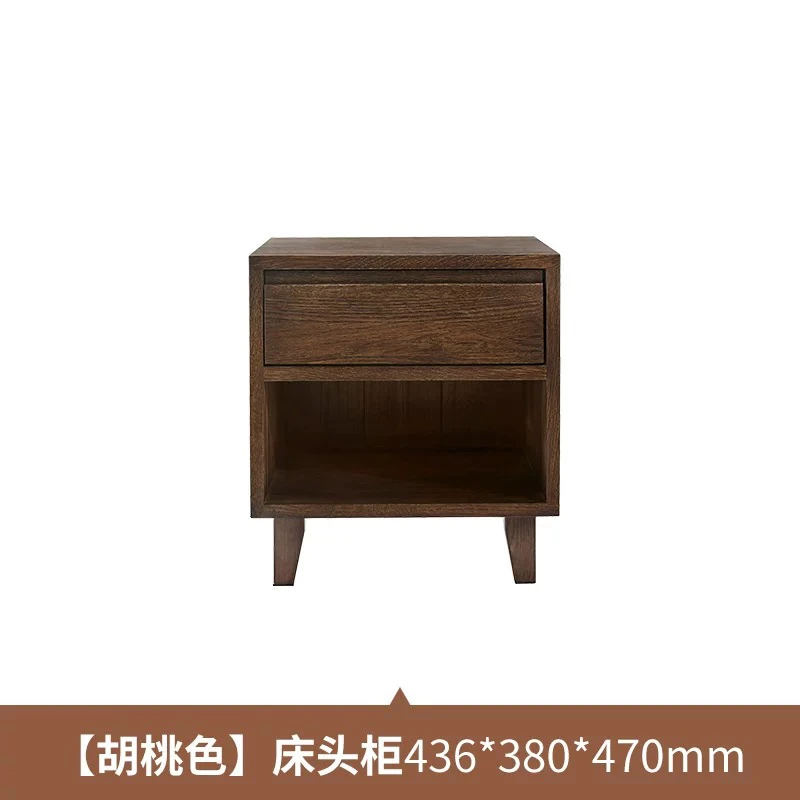 白橡木迷你小型简约床头柜（清仓）