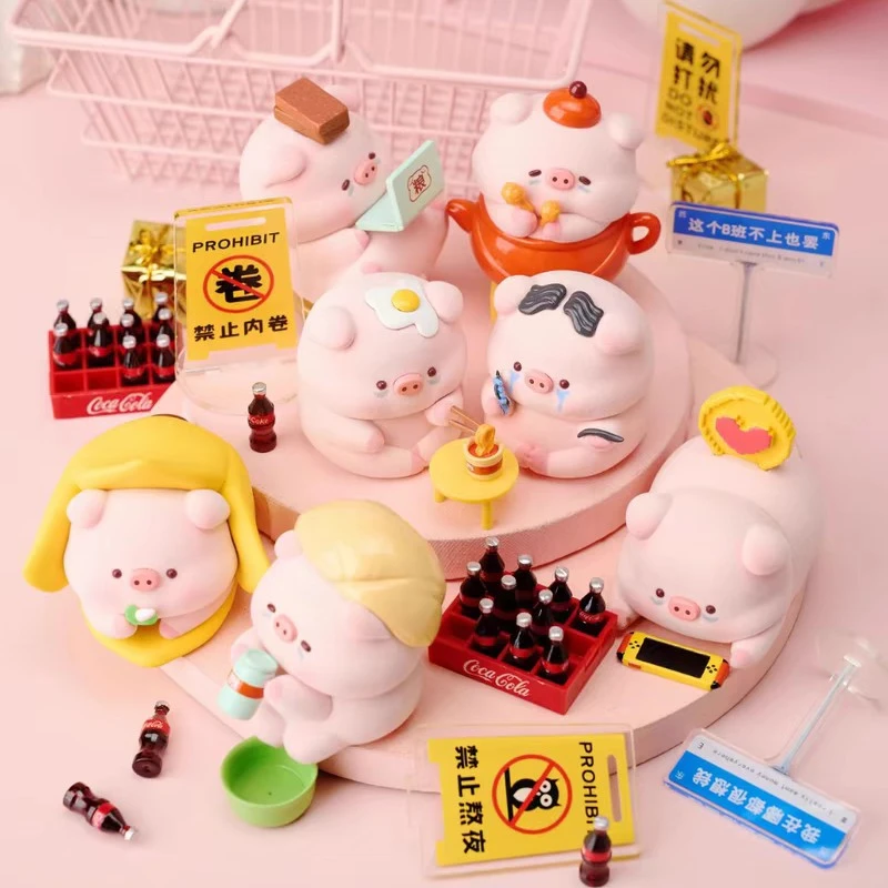 小小草莓开心车队DIY摆件玩具