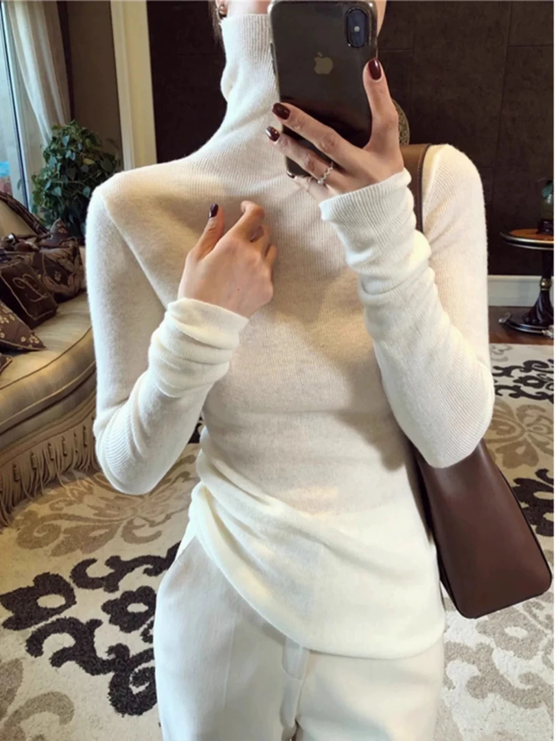 [九月臻品]爆款高领打底衫