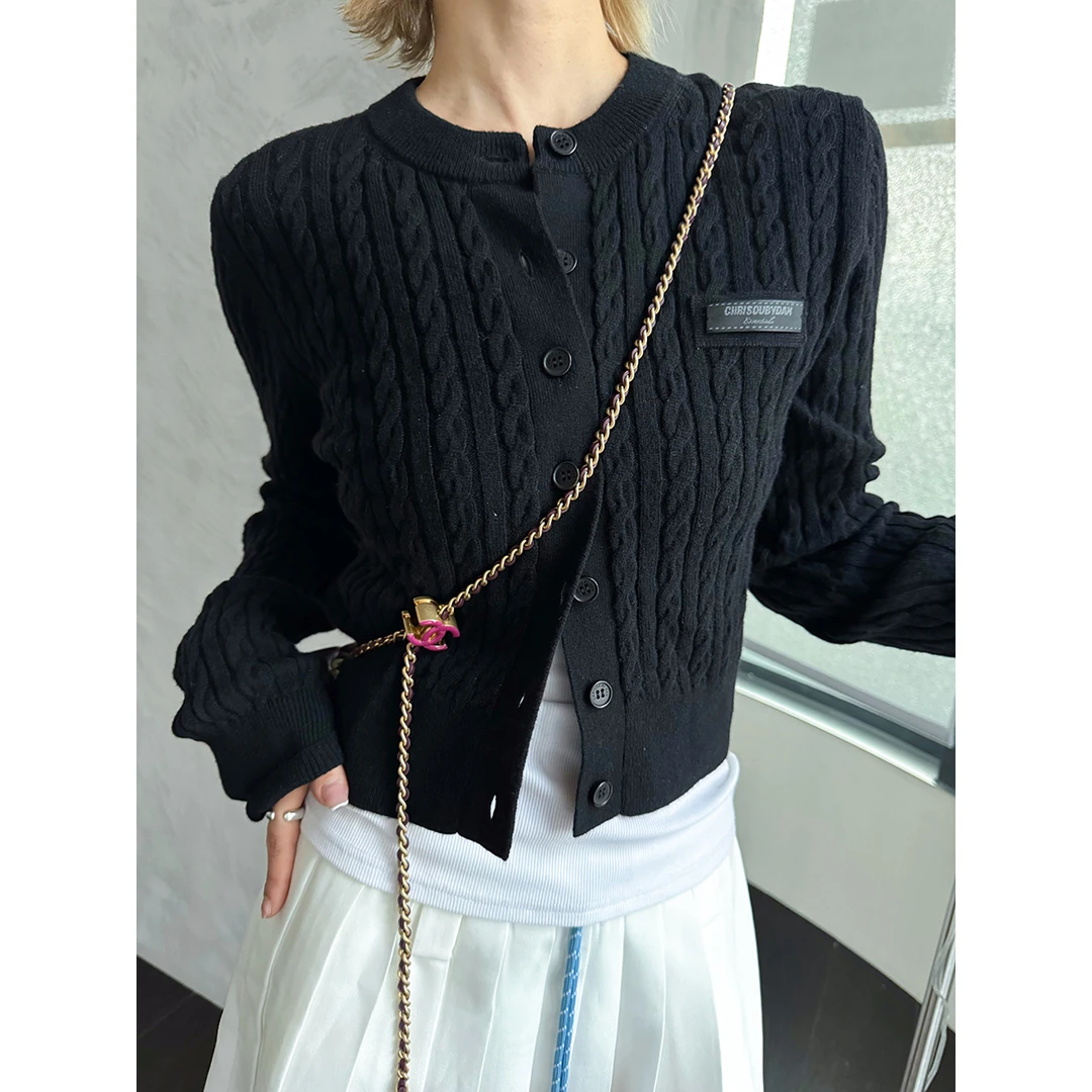 SOLSOL-CHRISOU BY DAN 24秋冬新款针织开衫125076/125079/125133