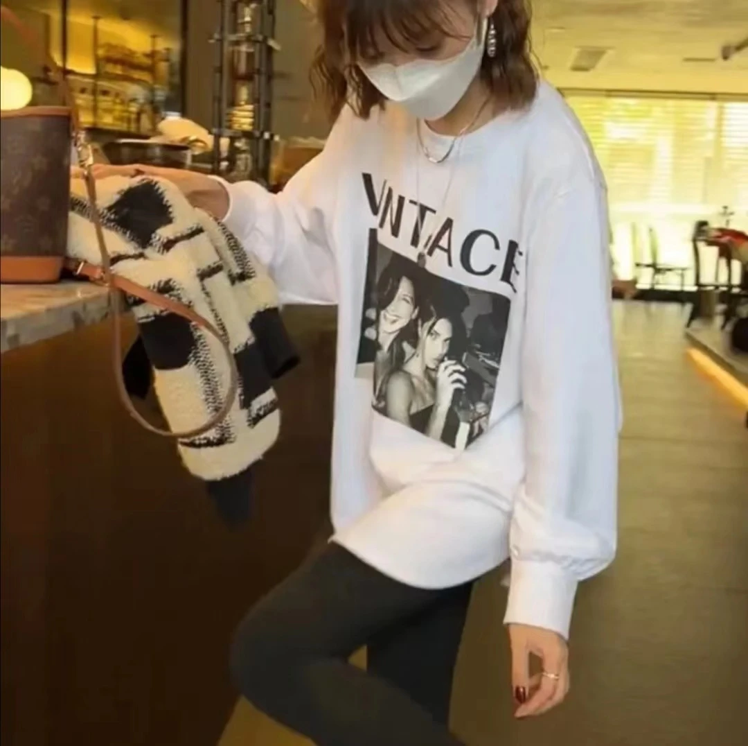 秋冬2025新款上衣百搭打底衫长袖T恤女士上衣韩版外穿爆款