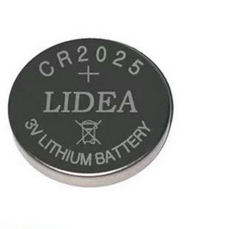 2粒 lidea cr2025 3v lithium battery 纽扣电池遥控器用