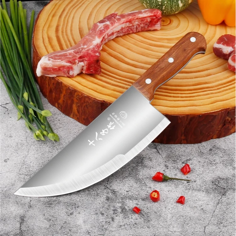 十八子作商用多功能专用刀剔骨剁骨十八子作正品猪肉刀正宗阳江刀
