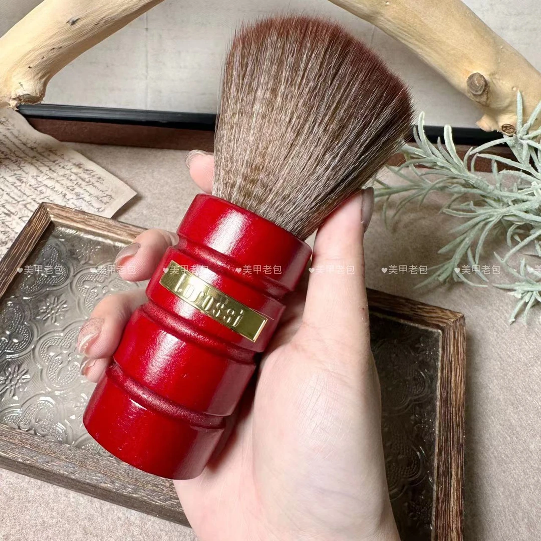 【1个】超大号中古风美甲粉尘扫15*7.6cm柔软单只