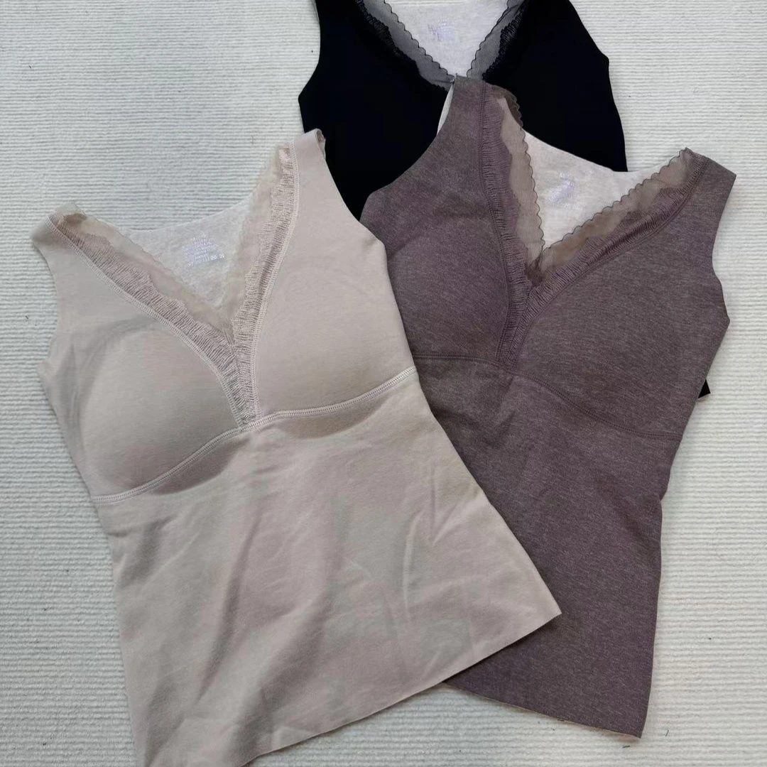 秋冬加绒加厚防寒舒适保暖背心