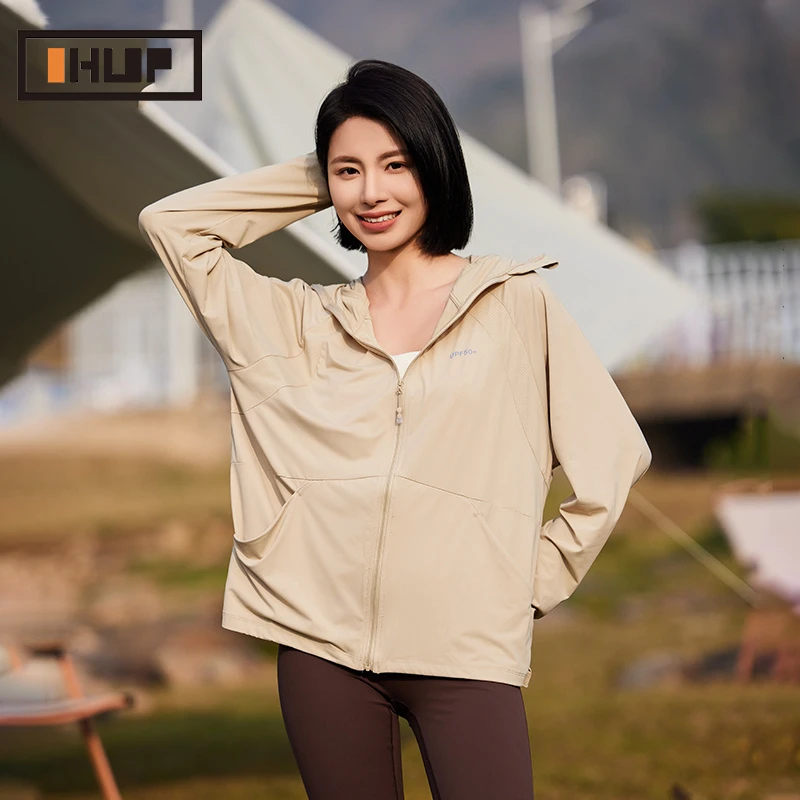 夏季冰丝凉感防晒衣轻薄防紫外线户外钓鱼透气薄款长袖连帽防晒服