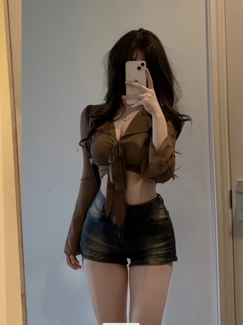 辣妹百搭小众性感孤品女装3