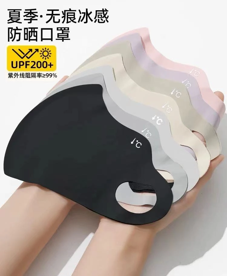 2024新款薄透气全脸护眼角面罩防晒口罩