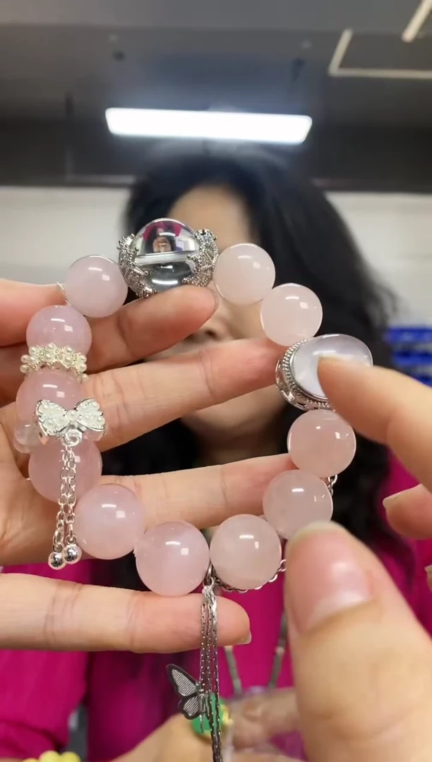 【闪购商品】水晶手串未镶嵌多样性发其一颜色微差