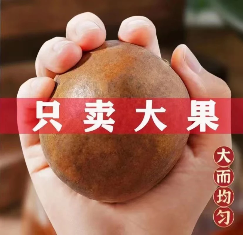 【喉咙之友】正宗桂林罗汉果10个精品手选大果汤色橙黄清润甘甜