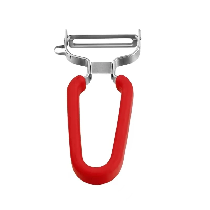 日本加厚削皮刀刮皮刀厨房家用不锈钢宽口多功能蔬菜果去皮神器