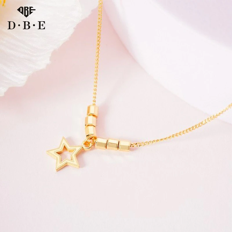 【DBE珠宝】5G足金星星璀璨百搭风套链 3.75g #THTX274 #24036191