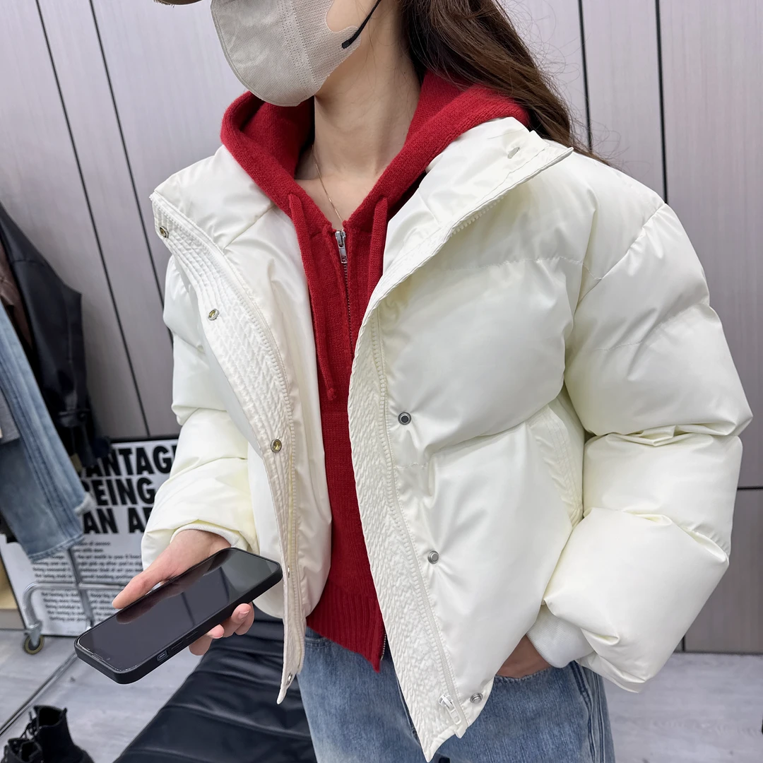 6733棒球服短款棉衣棉服女2024冬季新款时尚休闲小个子面包服
